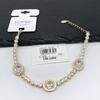 XUPING Jewelry Iced Out Synthetic CZ Colorful Gemstone Artificial Stone Clasp Gold Color Plated Pink Women Heart Tennis Bracelet