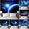 Mysterious Universe Space Starry Sky Galaxy  Art Tapestry Wall Hanging Psychedelic Tapestry for Bedroom Living Room Decoration