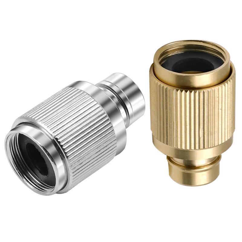 Quick Connect Water Hose Adapter for Washing Machine and Garden Faucet
