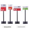 Acrylic Standing Directional Sign Holder