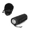 New Black Oxford Fabric Tactical MOLLE Water Bottle Pouch Bag For Hiking Jogging