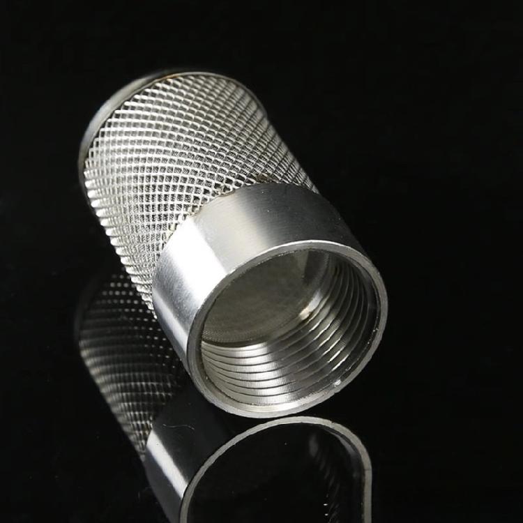 Filtro Coador de Sucção de Entrada Hidráulica Industrial em Linha Filtro de Água para Lavadora de Jardim Mangueira de Irrigação Linha de Sucção