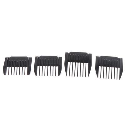 4Pcs Universal Cut Clipper Limit Comb Guide Attachment Size Barber Replacement (3Mm,6Mm,9Mm,12Mm)