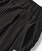 Yujen Double-Pleated Wide Pleated Elastic Waist Pants_Black
