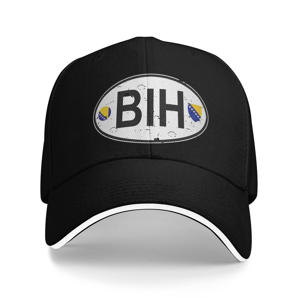 Unisex Women Bosnia and Herzegovina Flag Hat Trendy Baseball Cap  Trucker Hat Travel Headewear Adjustable