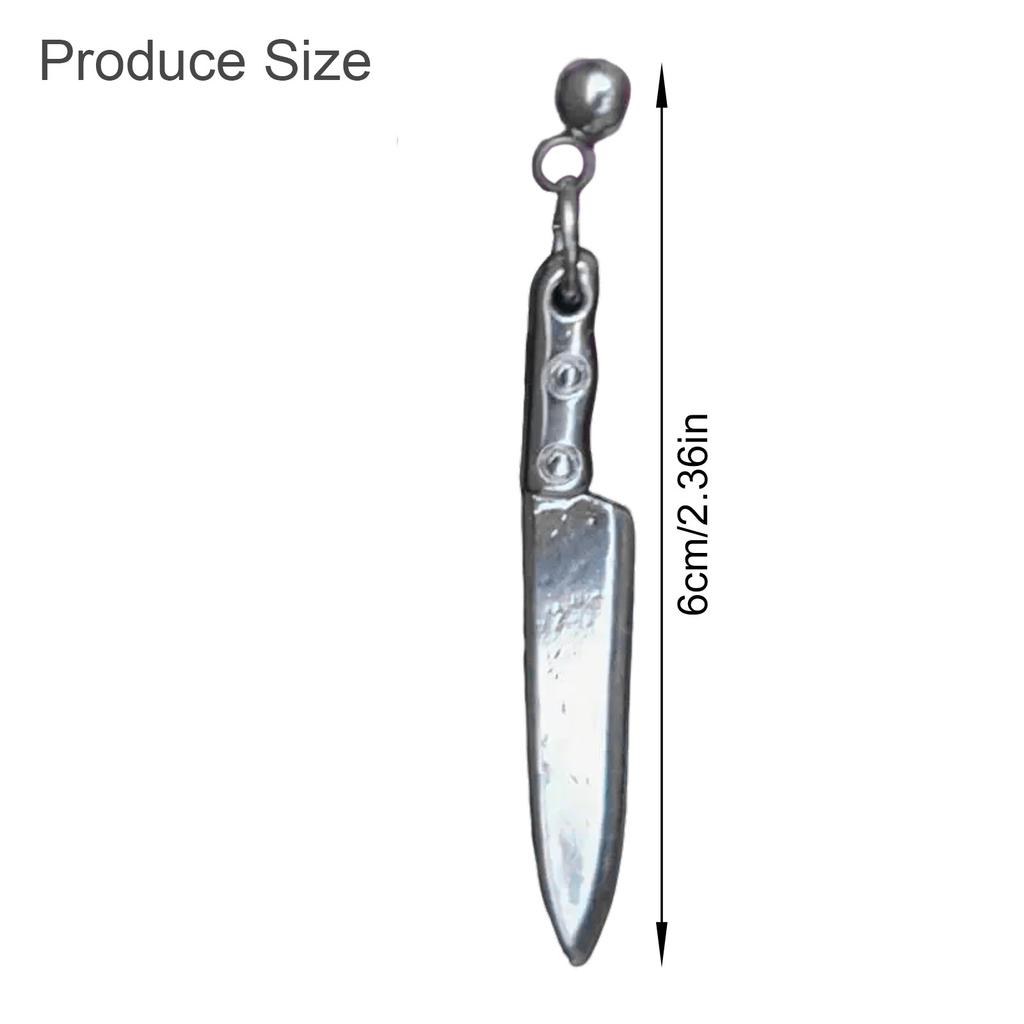 Stylish Y2K Punk Earring with Unique Handmade Unisex Design Ear Drop Lightweight Alloy Jewelry for Trendy Looks