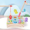 Wooden Fishing Toys, Interactive Fishing Games, Fine Motor Skills And Hand Eye Coordination Learning, Educational Gifts,Educational Toy