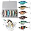 6pcs VIB Lures 7cm 17g Long Casting Sinking Wobbler Swimbait Artificial Bait for Saltwater Fishing