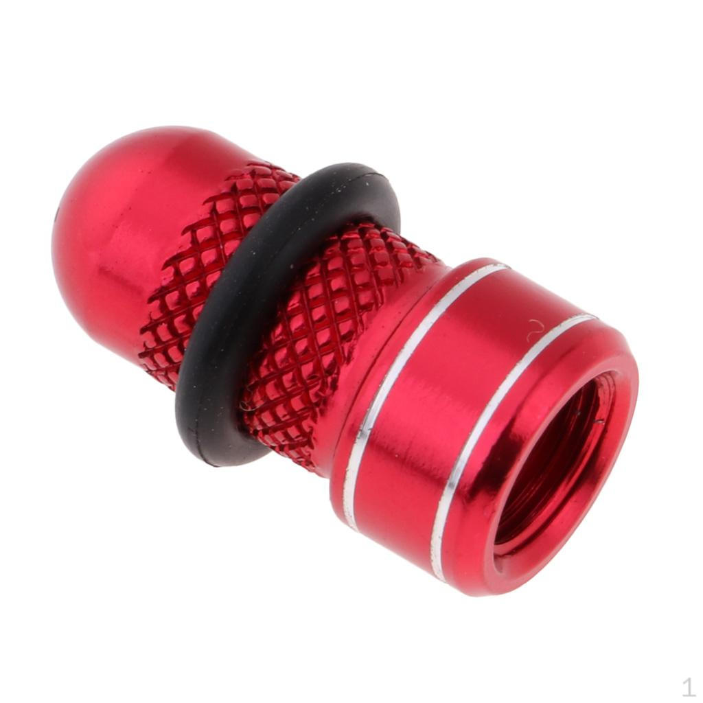 

& French Tire Valve Caps красный