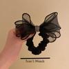 Bow Hair Ties Scrunchies Women Girls Elastic Hair Bands Headwear Ribbon Bowknot Ponytail Hair Accessories