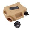 Water Container 12L Large Capacity Drinking Water Storage Bucket with Valve for Camping Khaki