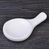 Pure White Ceramic Chopstick & Spoon Rest