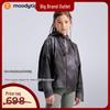 Moodytiger Girls' Windproof Water-Resistant Hooded Jacket