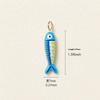 Kawaii Tropical Fish Charms Assorted Vivid Colors Pendants for DIY Earrings Bracelets Necklaces Kids Handcraft Jewelry Making