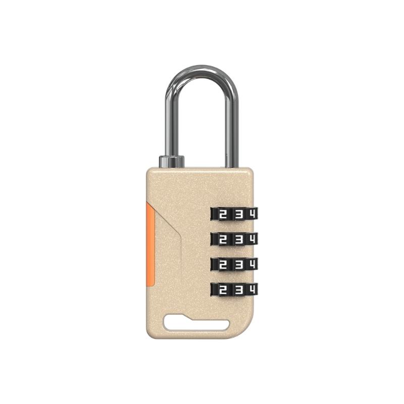 Antitheft Padlock 4 Digit Travel Combination Lock Lockers Password Lock Outdoor Gym Code Lock for Lockers Storage Box