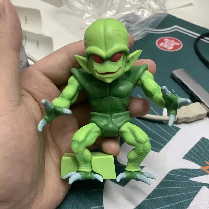 

Dragon Ball Z Saibaimen 10.5cm Anime Action Figure Green Collectible Model Doll With Movable Joints For Fans Gifts NO BOX зелёный