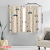 2D Flat Printing 2pcs Curtain Cute Cars Wallpaper Fabric Without Electricity Party Decorations Use for Outdoor Holiday