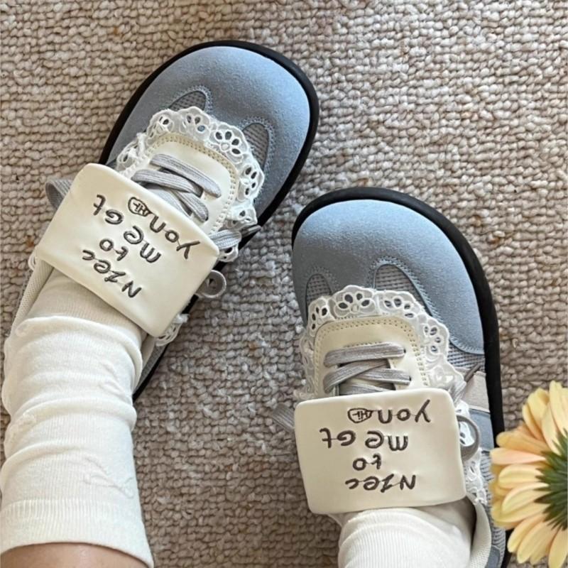 Fashion 2025 Dopamine Puff Sneakers Women Retro Sporty Casual Platform Shoes Colorful Comfortable Student Versatile Training Sneakers