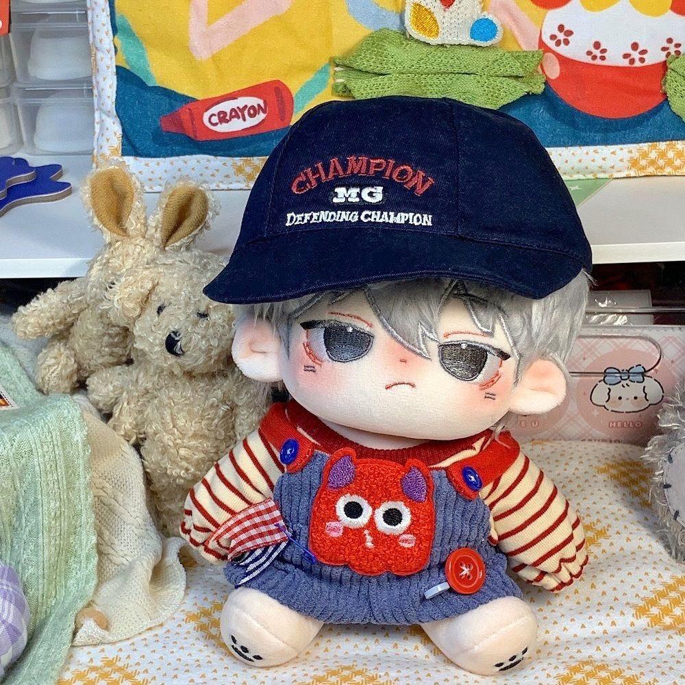 1 Set Striped Shirt 20cm Cotton Doll Clothes Rompers No Attribute Doll Clothes  20cm Cotton Doll