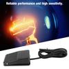 TFS 01 250VAC 10A Anti slip Momentary Foot Controller Pedal Control Switch Black(2M)