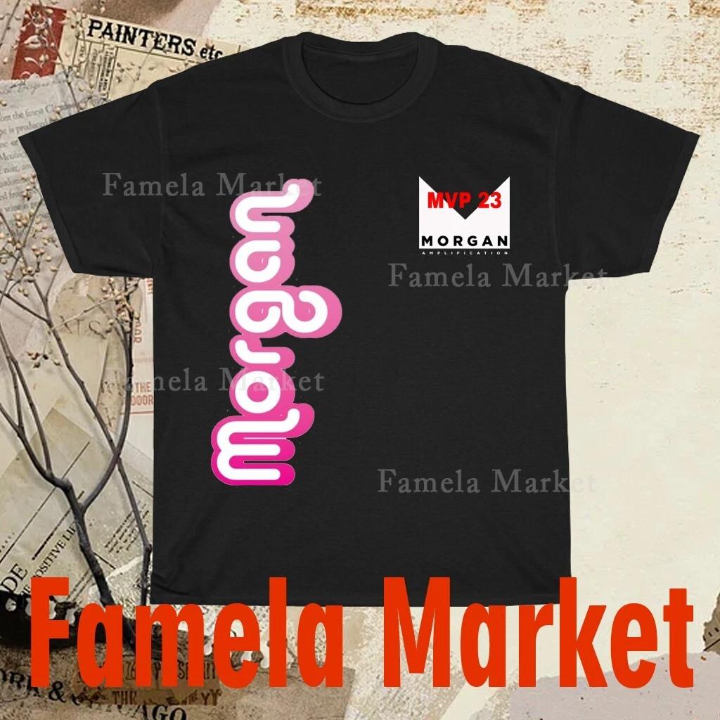

Morgan Amplificat Logo TEE T-Shirt Funny American Size S to 5XL T-Shirt M