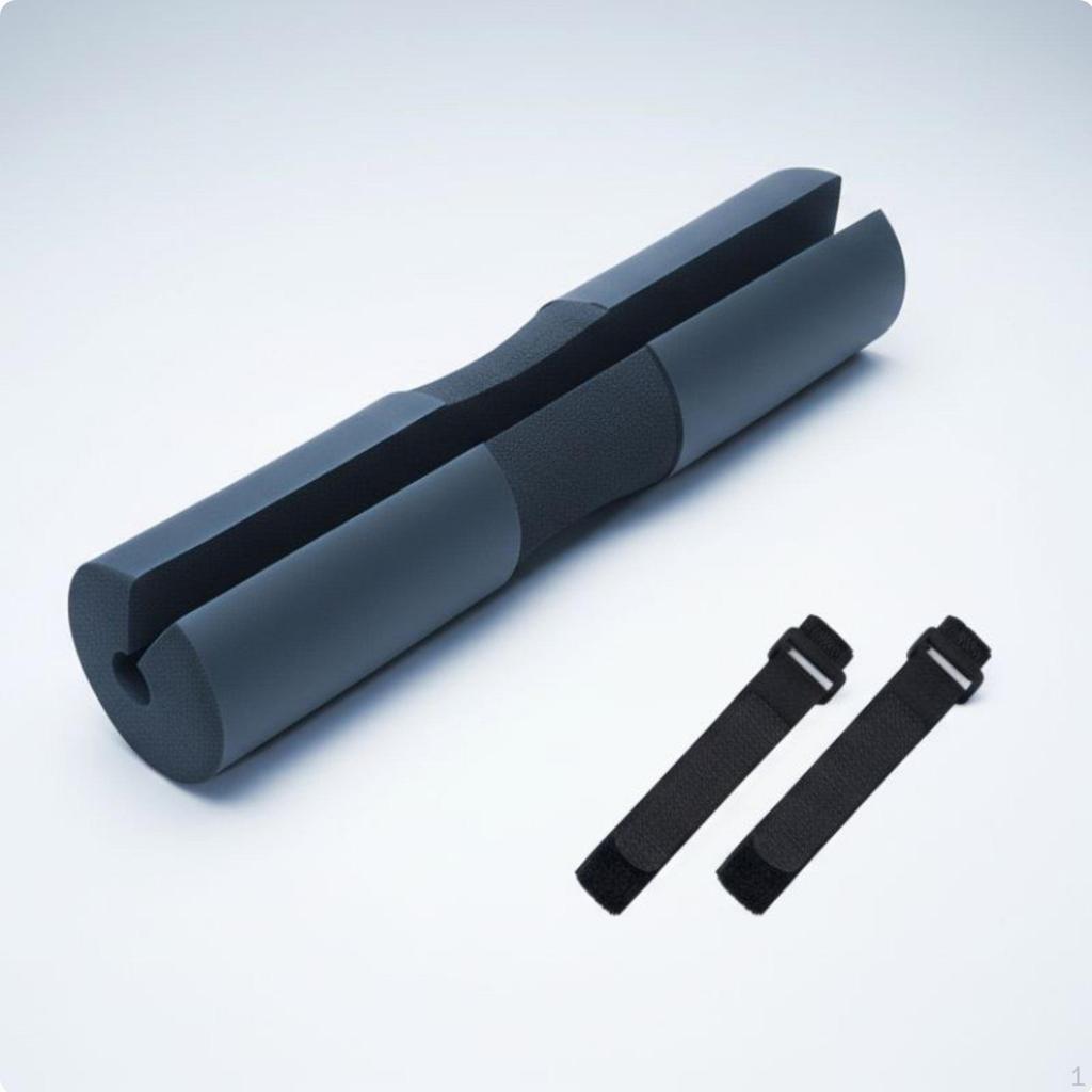 Barbell Squat Pad ShockAbsorbing Foam Sleeve AntiSlip Thrust Exercise for Squats,