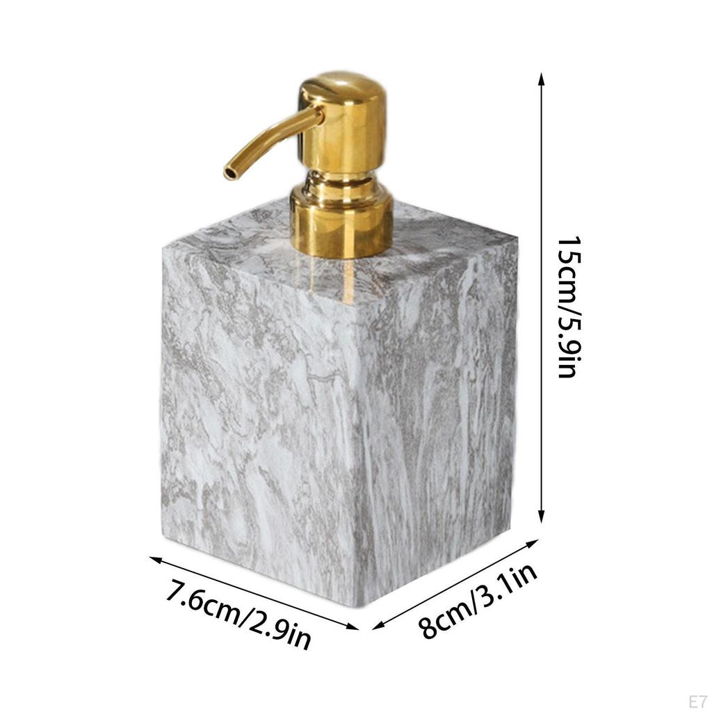 Elegant Marble Soap Dispenser Set for Home And Bathroom