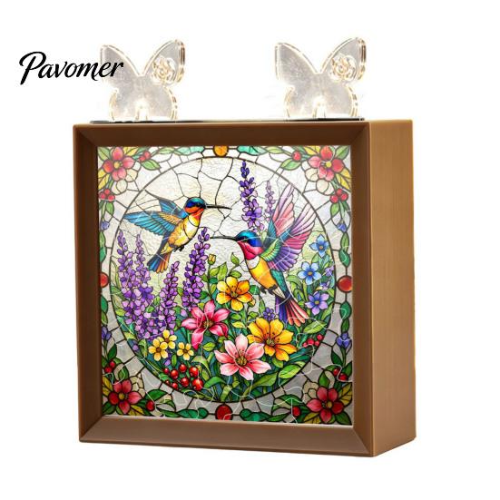 Romantic Warm Light Decor DIY Acrylic Puzzles Night Light, Hand-Assembled Jigsaw Lamp with Butterfly Decor, Atmosphere for Room Creative Handmade LED