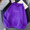 2026 Autumn/Winter Women's Casual Plus Velvet Hooded Sweatshirt - Loose Fit Couple's Hoodie Jacket