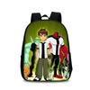 Mochila Escolar Ben 10 para Adolescentes con Diseño Cómodo Bolsa para Libros de Nailon para Estudiantes