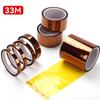 33M High Temp Polyimide Tape for Masking Soldering Professional Protecting CPU PCB Circuit Board Etc for Electricians Engineer