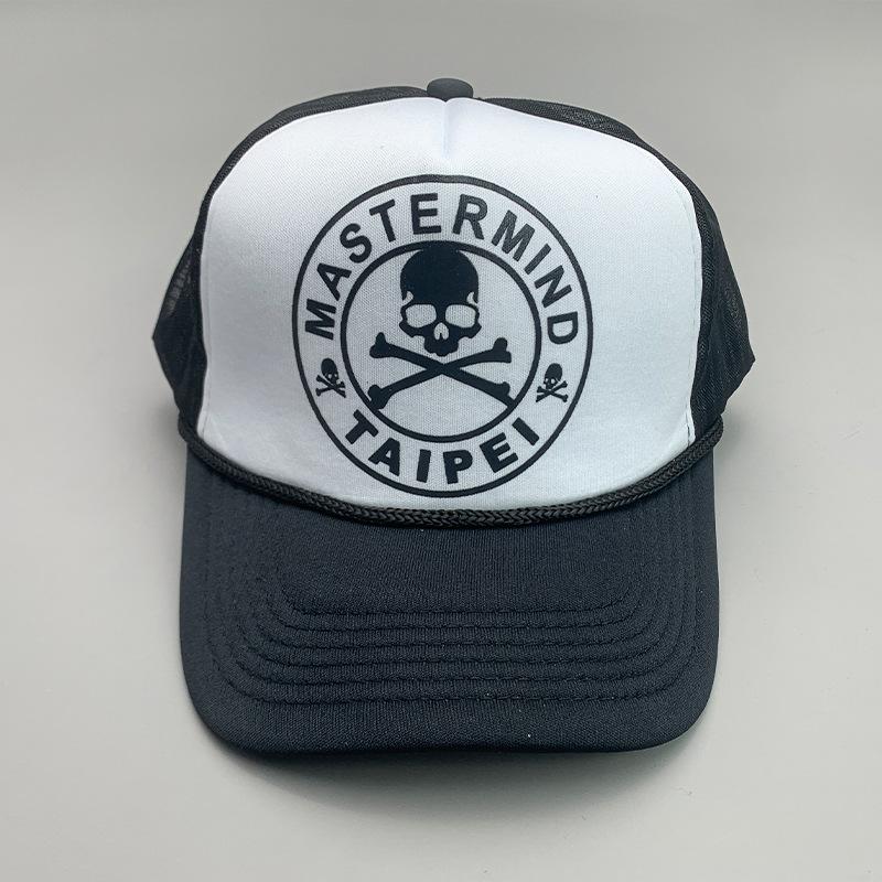 Breathable Cartoon Letter Fashion Men'S And Women'S Baseball Cap Cotton Hip Hop Skateboard Hollow Casual Sun Hat