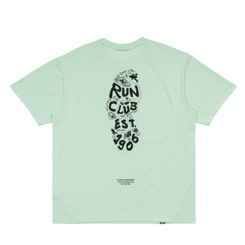★★New Balance★★ NBNEF25413 UNI RC FROZEN Run Club Short New Balance Uni Rc Frozen Run Club ShorT Sleeve T shirT