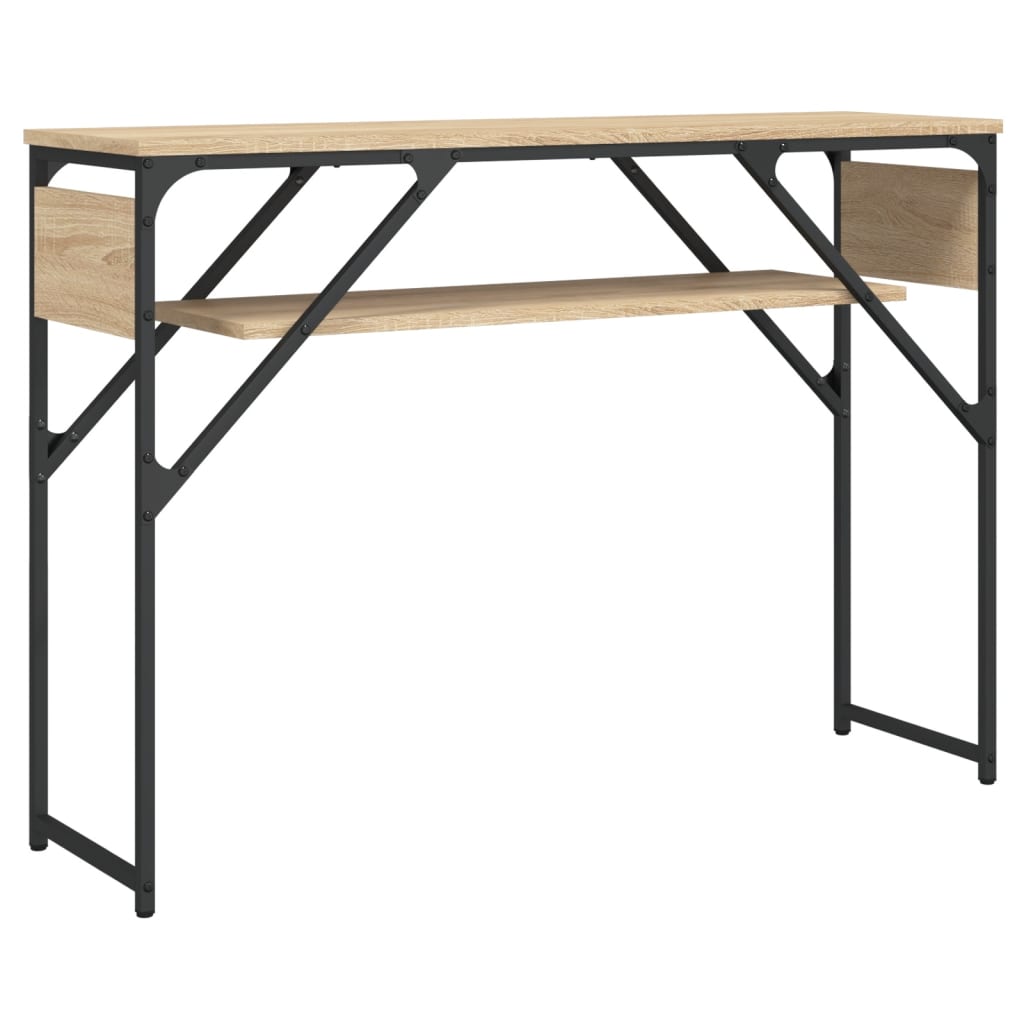 Vidaxl Console Table, Sonoma Oak, 105X30X75 Cm