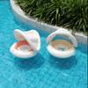 Large Toddler Boat-Themed Swimming Ring with Canopy & Steering Wheel