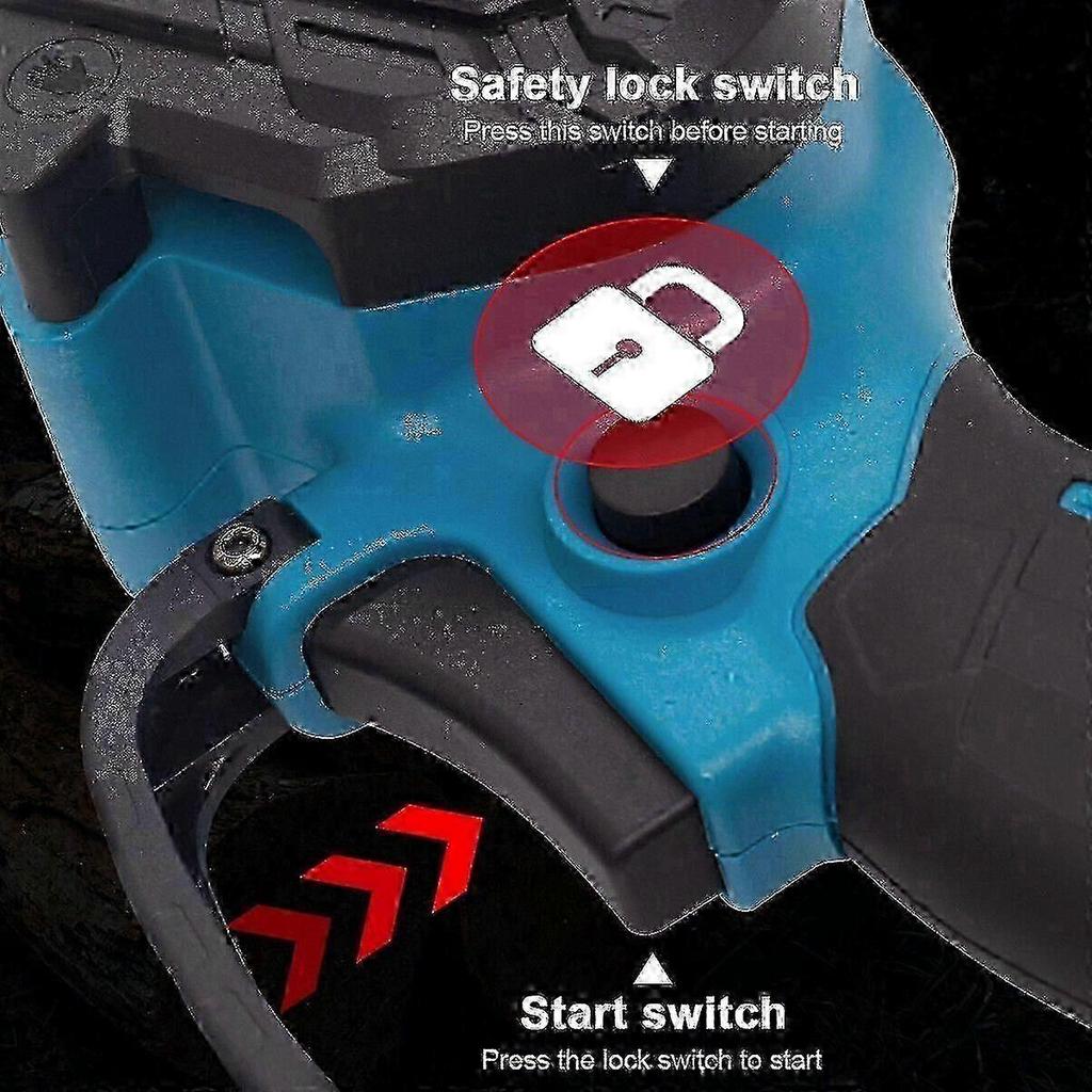 For Makita 18V 2000W 88VF Electric Chain Saw Machine Only Blue Professional Wood Cutting Tool