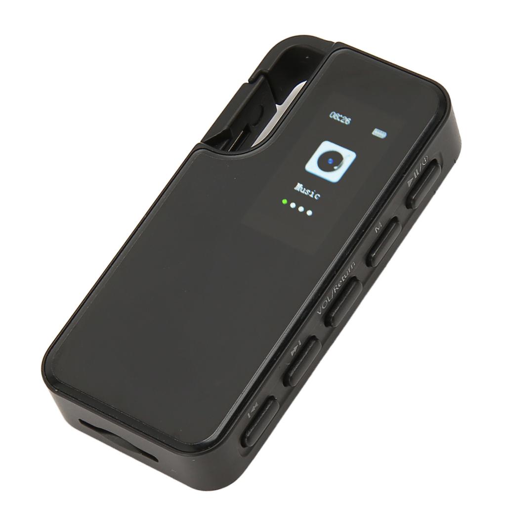 Dyktafon Aktywowany Głosem Profesjonalny HD Redukcja Szumów Nagrywanie Jednym Kliknięciem Odtwarzacz MP3 Mini Dyktafon