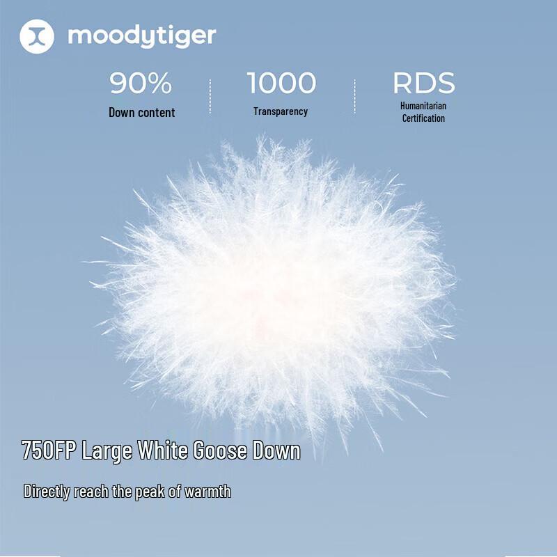 Moodytiger Kids' Windproof Water-Repellent Goose Down Jacket