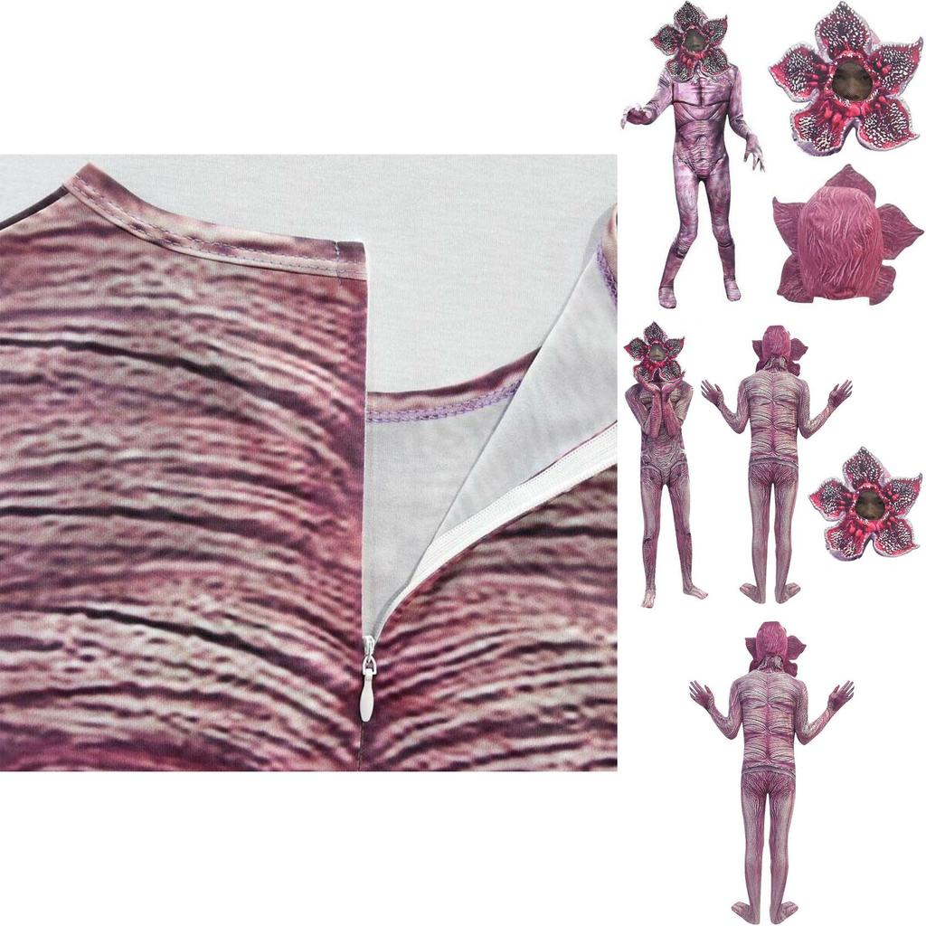 Authentischer Stranger Things Demogorgon Bodysuit für die Halloween-Party Ihres Kindes
