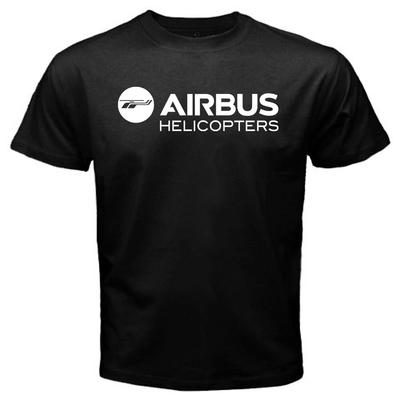 Airbus Helicopters Men's Black Size S To 5XL