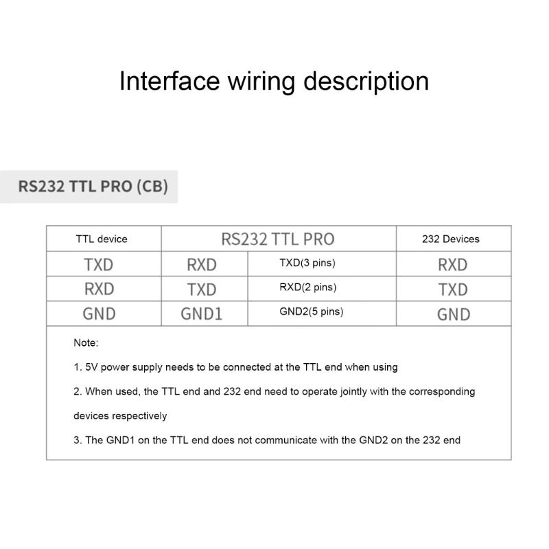 Industrial Grade RS232 TTL Converter Module with SP3232 Chip Power Isolation DB9 for Stable Data Transmission