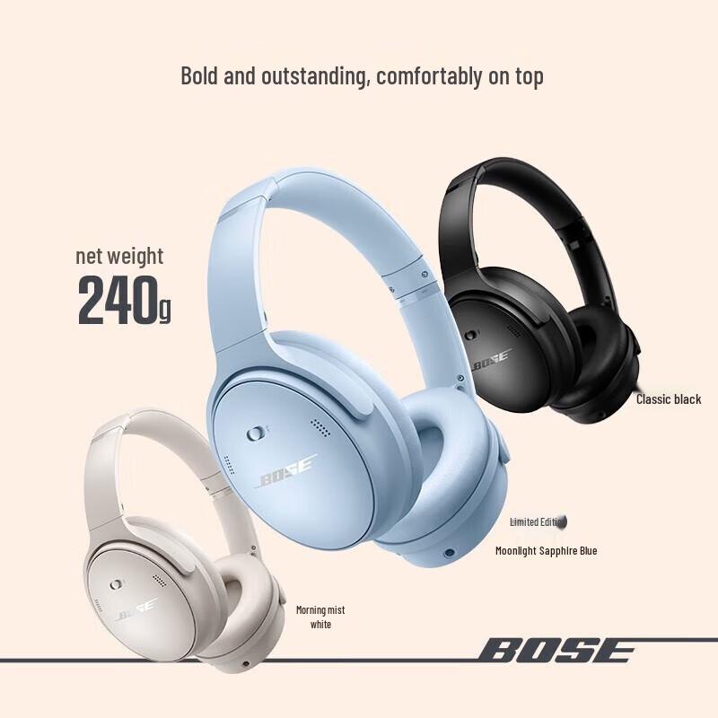 Bose QuietComfort QC45 Wireless Noise Cancelling Over-Ear Headphones