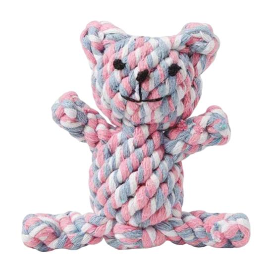 Rope Dog Toy Animal Shape Rope Toy To Keep Dogs Busy Carrot Puppy Chew Toy Tug of War Toy for Small Medium Dogs Indoor Outdoor Play