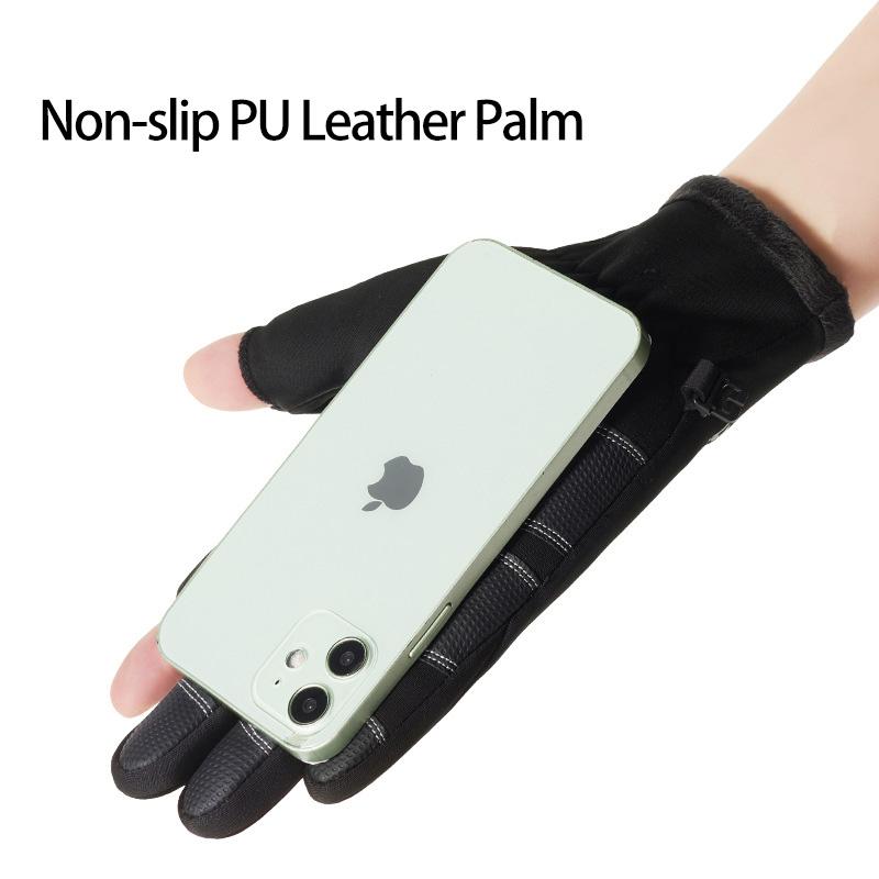 Winter Fahrradhandschuhe Wasserdicht Thermisch Fahren Motorrad Ski Handschuhe Winddicht Anti-Rutsch Touchscreen Warm Fahrradhandschuhe