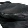 Prada Diagonally Hung Triangle Logo Shoulder Bag Nylon Black Unisex Used