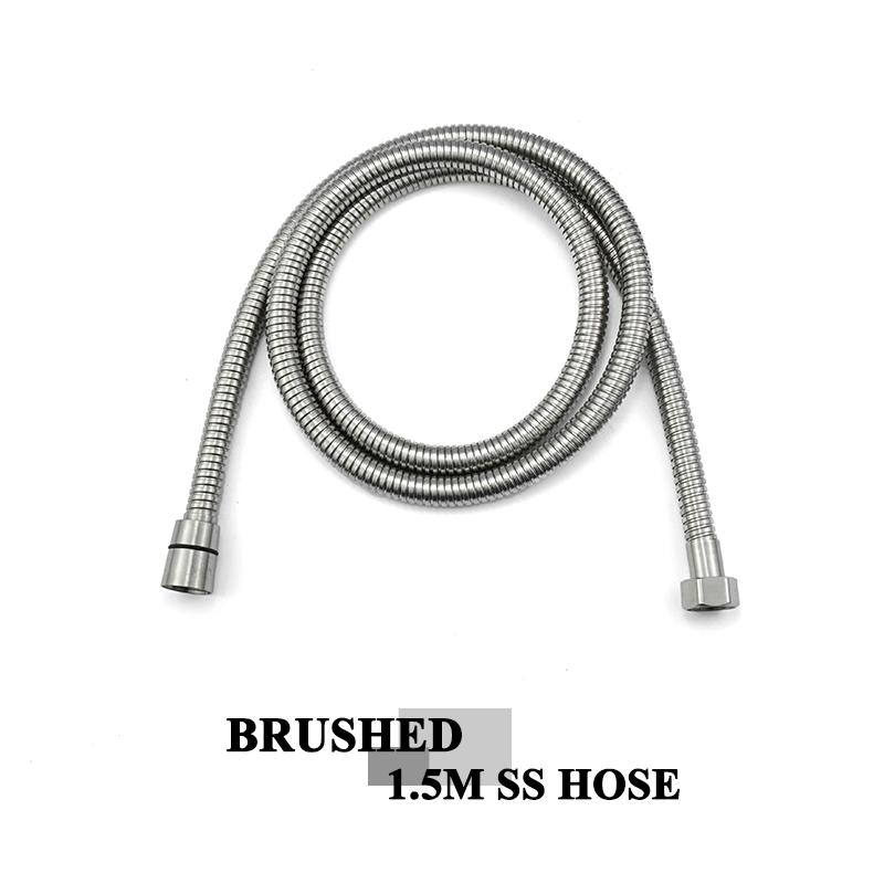 Gebürsteter tragbarer Bidet-Sprayer 304 Edelstahl WC-Bidet-Armatur Kaltes Badezimmer Shattaf-Ventil Jet-Set Einlaufdusche für Po