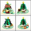 Sankei Miniature Art Mini Christmas Tree Paper Craft MP05-11