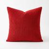 Solid Color Simple Corduroy Pillowcase 2026 New Living Room Sofa Cushion Decoration Pillowcase Cover
