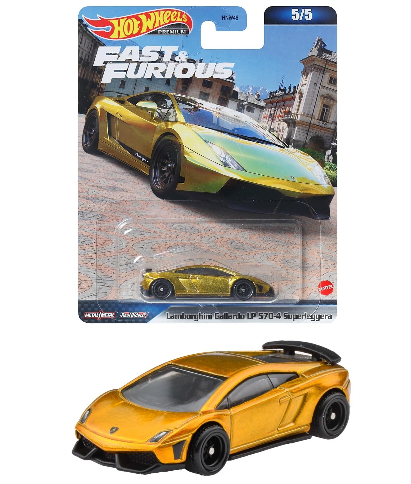 

Hot Wheels Форсаж Lamborghini Gallardo LP Superleggera 3 та HMG52 & - 570-4 (Старіє) золотий