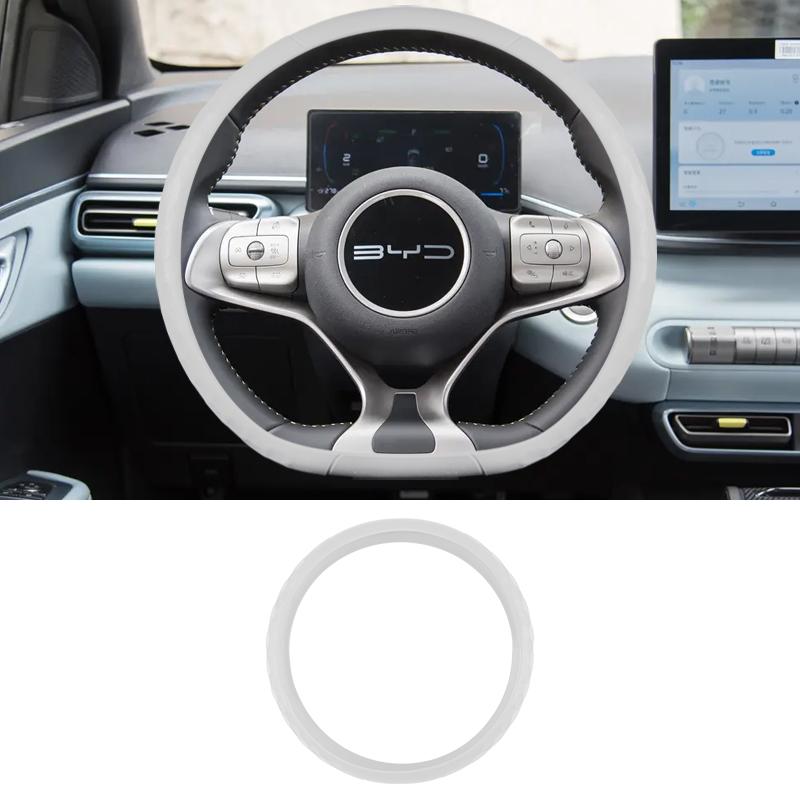For Byd Dolphin Surf Dolphin Mini Silicone Non Slip Steering Wheel Cover Car Steering Wheel Protective Cover